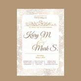 Plantable Suave Wedding Invitation Card
